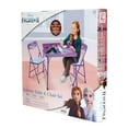 thumbnail image 4 of Disney Frozen Kids 3-Piece Activity Table and Chair Set, Purple, 4 of 9