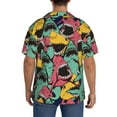 thumbnail image 3 of Kdxio Men'S Hawaiian Shirt For Men Short Sleeve Shirt Angry Shark Pattern Summer Casual Holiday Beach Button Down T-Shirts, 3 of 5
