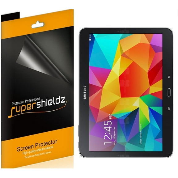 [3-Pack] Supershieldz for Samsung Galaxy Tab 4 Nook 10.1 Screen Protector, Anti-Glare & Anti-Fingerprint (Matte) Shield