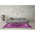 thumbnail image 3 of Ahgly Company Indoor Rectangle Persian Purple Traditional Area Rugs, 5' x 8', 3 of 4