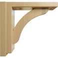 thumbnail image 3 of Ekena Millwork 2 1/2"W x 8 3/4"D x 8 1/4"H Reece Shelf Bracket, Cherry (2-Pack), 3 of 4