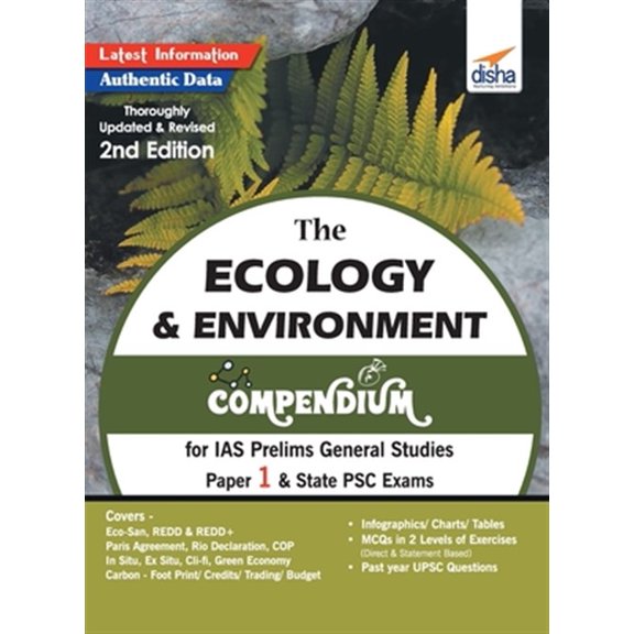 Pre-Owned The Ecology & Environment Compendium for IAS Prelims General Studies Paper 1 & State PSC Exams 2nd Edition (Paperback)
