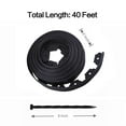 HOT SEAL 40 FT 2 Inch Tall Garden Landscape Edging Kit, Bonus 40Pcs