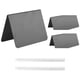 thumbnail image 3 of 20 Pieces Mini Chalkboard Signs A-Shaped Chalkboard Tables Buffet Tags PVC Erasable Blackboards with, 3 of 5