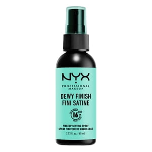 NYX Professional Makeup Dewy Finish Setting Spray, 2.03 fl oz