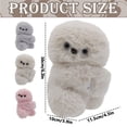 thumbnail image 2 of Mirumi 6.7" Interactive "Shy" Desk Pet Plush - Smart Curiosity Simulator Robot with Motion Sensors - Adorable Robotic Companion for Office Stress Relief & Home Decor - Unique Tech Gift, 2 of 8