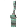 thumbnail image 2 of Sac de Rangement pour Tapis de Yoga, Sac Fourre-Tout Design Léger Pliable Multifonction pour Gym Rayures Bleues, Rayures Vertes, 2 of 8