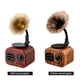 thumbnail image 5 of Altavoz TFixol Grano de Madera Roja con Conexión BT y Tarjeta TF, 5 of 6