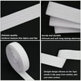 thumbnail image 6 of 5 Yards 20mm Wide Non-Slip Elastic Ribbon White Straight Line Silicone Elastic Gripper Band Tape Stretch Rubbers Elastic Straps Belt Waistband DIY, 6 of 6