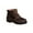 Brown, variant on Beverly Hills Polo Club Boys High-Top Boots Outdoor Comfort Autumn Winter Boots (Little Kids) - Brown, 11