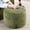 Green, variant on Round Stuffed Pouf Ottoman,Corduroy Foot Rest with Rebound Foam Filled, Furry and Fluffy Foot Stool Ottoman, Floor Poufs for Living Room (Green, 20" D x 20" W x 15" H)