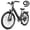 Gray, variant on Electric Bike for Adults,over 1200W Peak Motor Ebike,Up to 55Miles,over 20MPH E Bicycle,7-Speed with Free Lock,(Gray)