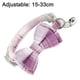 thumbnail image 2 of Collar SuperBuddy y Cute Bow Bell, cuello a cuadros desmontable de 2 piezas con lazo desmontable, 2 of 5