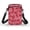 Heart Pattern Design, variant on HELLHERO Planet and Star Patterns Women Crossbody Bag 2 Zippers Outdoor Daily Use Men, Women Women Messenger Bag Double Layer
