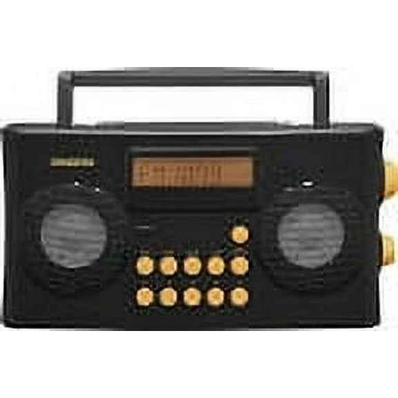 Sangean AM/FM Dual Alarm Clock Radio with Large Display Specially Designed for the Vision Impaired & Blind