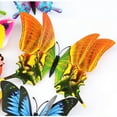 thumbnail image 3 of 24 Pcs Butterfly Decoration, Topboutique Butterflies Wall Decor, 3D Butterfly Decals Stickers, Magnetic Butterflies, Colorful Double Wing Butterfly Decor for Bedroom and Room Decoration Art Mural, 3 of 7