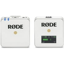 RODE GO Compact Digital Wireless Microphone System 2.4GHz WIGOW, White