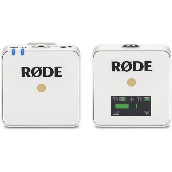 RODE GO Compact Digital Wireless Microphone System 2.4GHz WIGOW, White