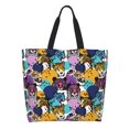thumbnail image 1 of Easygdp Retro Panther Bolsas Tote para Mujer, Bolsos de Hombro para Viaje, Bolsos de Mano de Gran Capacidad para Compras y Trabajo, 1 of 8