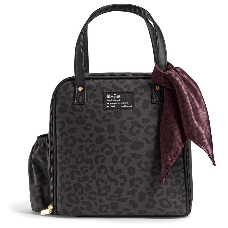 Fit & Fresh Wichita Large Insulated Lunch Bag with Scarf photo 2