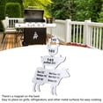 thumbnail image 4 of Cooking Temperature Guide, Meat Smoking Guide Easily Understandable  For Refrigerator, 4 of 8