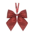 thumbnail image 3 of Christmas Mini Ribbon Bows, Red Yellow Hanging Ornaments, 2-Inch Decorative Bow Tie for Tree, Wreath, Garland, Gift Wrapping, 1pcs, 3 of 5