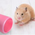 thumbnail image 4 of Túnel para mascotas pequeño, túnel de juego plegable, tubo para hámster, juguete, tienda de túnel para ardilla, para conejillos de indias, ratas y conejos enanos, color rosa JM, 4 of 4