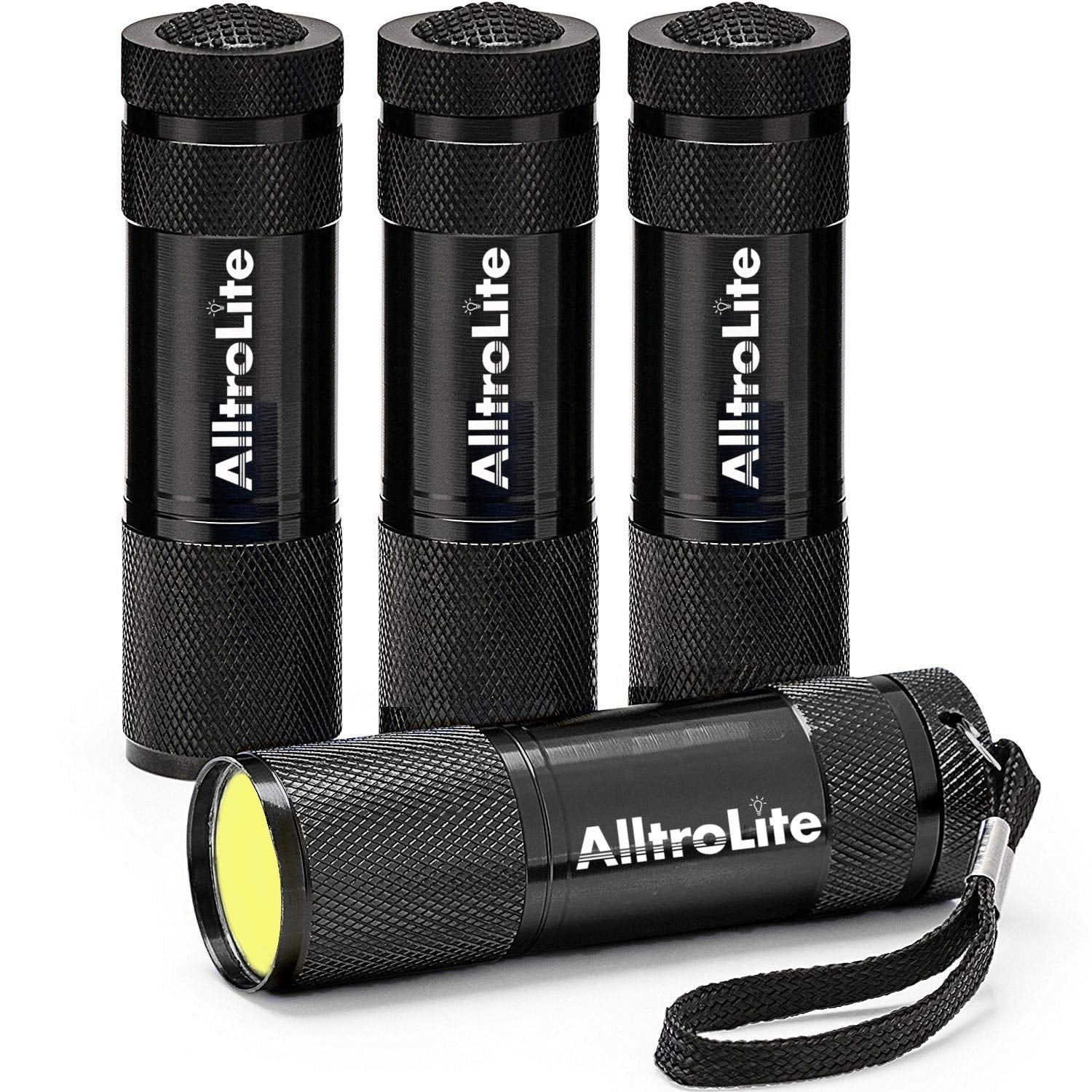 4Pack COB LED Handheld Flashlights