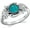 6, variant on Turquoise Daisy Ring 925 Sterling Silver Genuine Turquoise Ring for Women Western Daisy Flower Ring Turquoise Jewelry Gift for Women Wife Mom