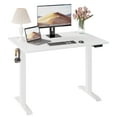 thumbnail image 3 of Sobaniilo 48'' x 24'' Electric Height Adjustable Standing Desk, Home Office Sit Stand Desk Stand Up Computer Workstation, White, 3 of 7