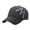 Dark Gray, variant on Men Women Solid Mesh Quick Drying Adjustable Breathable Sport Outdoor Sun Baseball Visor Cap, Black