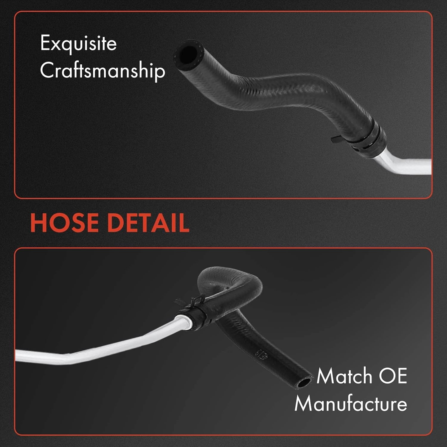 A-Premium Power Steering Return Line Hose Assembly Compatible with Lexus RX330 2004 2005 2006, 3.3L, Pipe To Reservoir