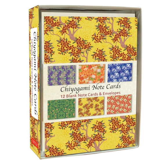 Chiyogami Note Cards: 12 Blank Note Cards & Envelopes (4 X 6 Inch Cards in a Box) (Other)