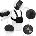 thumbnail image 2 of Bolsa de hombro multifuncional con soporte para el pecho, funda para teléfono móvil, para correr, acampar al aire libre, senderismo, 2 of 4