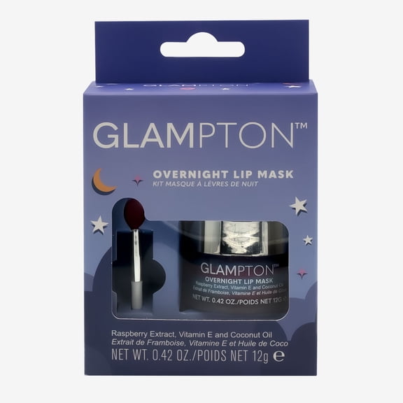 Glampton Overnight Lip Mask .42 oz - Raspberry