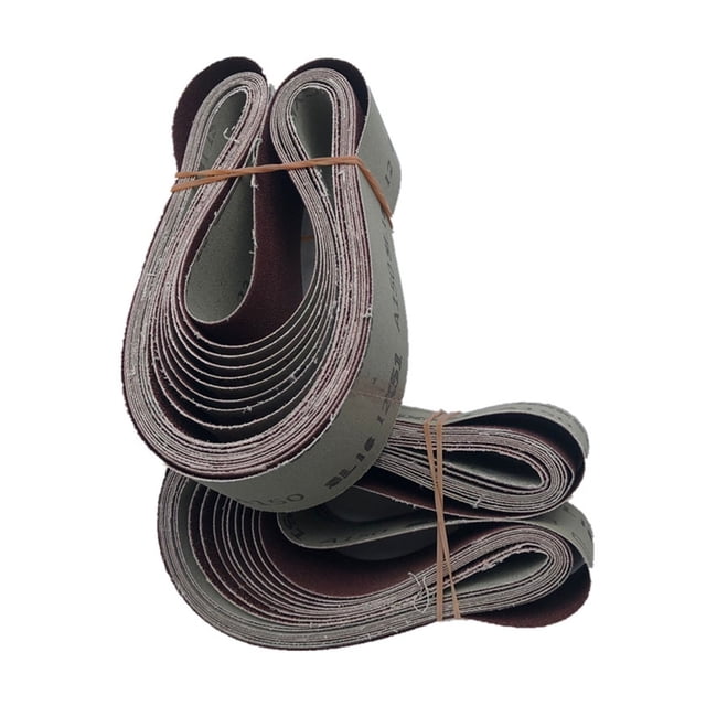 10pcs 686 * 50 mm cinturón abrasivo banda de lijado for madera pulido de metal suave de madera