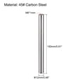 thumbnail image 2 of Unique Bargains M6 Internal Thread Dowel Pin 4 Pack 12x150mm Chamfering Flat Carbon Steel Cylindrical Pin, 2 of 5