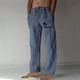 thumbnail image 1 of Puntoco Pantalones casuales largos para hombre, pantalones casuales con estampado de moda para hombre, cintura elástica con bolsillos, pantalones deportivos, 1 of 4