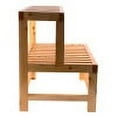 thumbnail image 6 of ALFI brand AB4402 20" Double Wooden Stepping Stool Multi-Purpose Accessory, 6 of 9