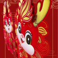 thumbnail image 7 of HILABEE 2024 Chinese New Year Blessing Door Sticker Wall Stickers Decals Window Clings for Store Spring Festival House Entryway Decor, 7 of 7