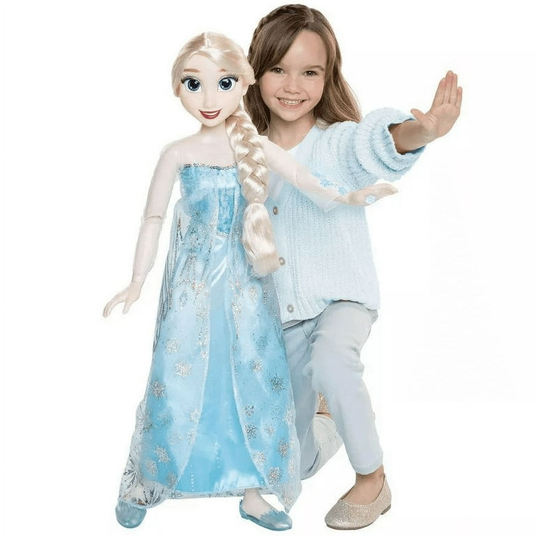 Elsa 32 Inch Doll Disney's Frozen Playdate 32 Inch Posable Elsa