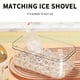 thumbnail image 3 of Máquina para Hacer Hielo En Bloques de Grado Alimenticio con Tapa a Presión - Bandeja de Hielo para Refrigerador de Gran Capacidad | Molde para Cubitos de Hielo de Fácil Liberación y Contenedor para, 3 of 7