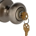 thumbnail image 5 of Cerradura de puerta Kwikset SmartKey Security Classic en níquel satinado, 5 of 5