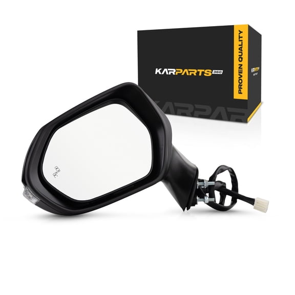 For Toyota Corolla Door Mirror 2019 2020 2021 2022 Driver Side | Power | Heated | w/ Signal Light | w/ Blind Spot Detection | Paint To Match | Replacement For TO1320395 | 87940-12G10