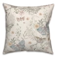 thumbnail image 2 of Creative Products Butterflies On White 18 x 18 Spun Poly Pillow, 2 of 3