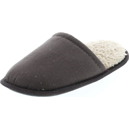 

Static Footwear Kids Open Back Slip On Warm House Slippers Brown/Tan 2/3