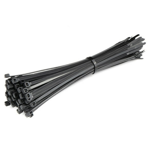 Dvkptbk Nylon Cable Ties Black Releasable Cable Ties 300mm X 7.5mm Strong Nylon Swimming