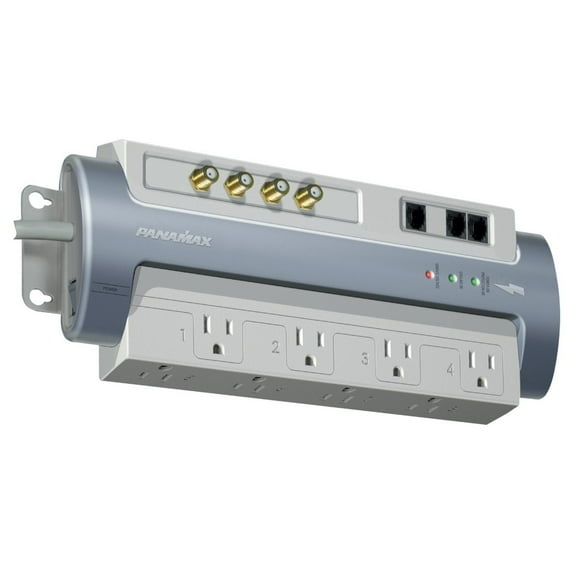 Acondicionador Panamax M8AV 8 Salidas Panamax Cable / Sat Protección, Gris