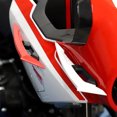 thumbnail image 3 of tredstone Aerodynamic Spoiler Wing 250SR Durable Aerodynamic Winglets Moto Sticker Motorcycle Motorcycle black 1Set, 3 of 6