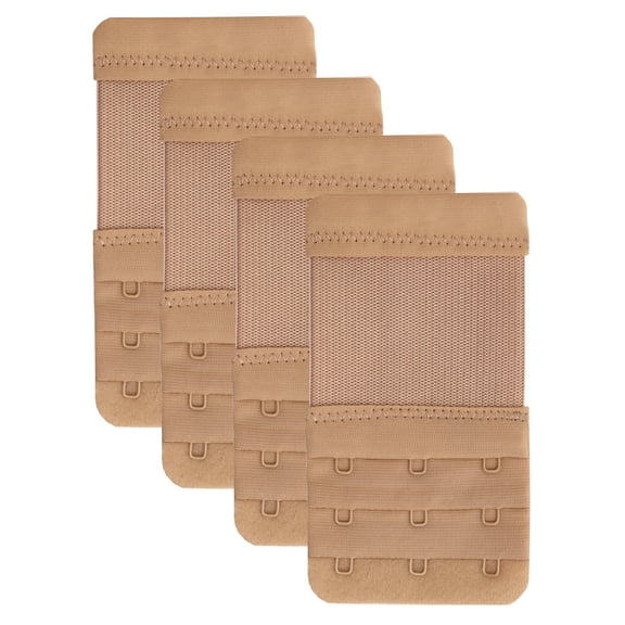 Tamlien Women's 3 Hook Bra Extender, Stretchy and Comfortable Bra Strap Extender